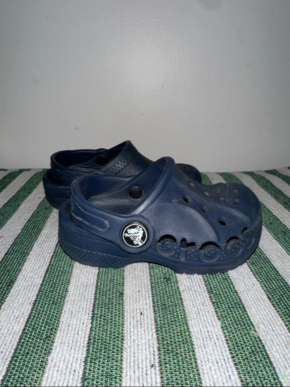 CROCS Kids' Navy Blue Classic Clog